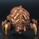 仿古铜甲虫模型 动物铜手办