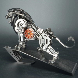 机械狮子 狮子王 金属拼装模型