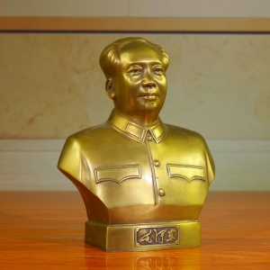 毛主席铜像 毛泽东伟人铜像